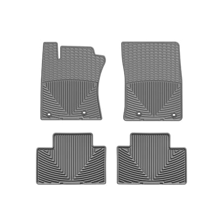 Weathertech Grey, Front and Rear All Weather Floor Mats WTCG307136