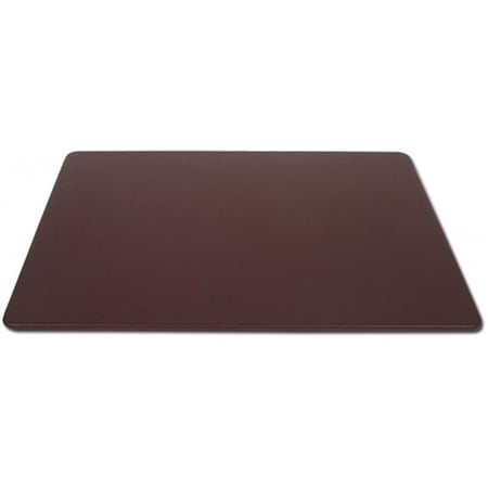 Workstationpro 24 x 19 in. Leatherette Desk Mat without Rails - Chocolate Brown TH635299