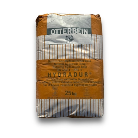 Otterbein Natural Hydraulic Lime 5.0 -Historic Cement and Gypsum FREE Natural Hydraulic Binder, 55lb Bag NHL5.0