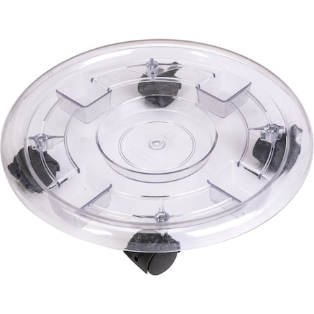 Panacea 125 Lb. Capacity 14'' Plastic Rolling Plant Caddy 84731