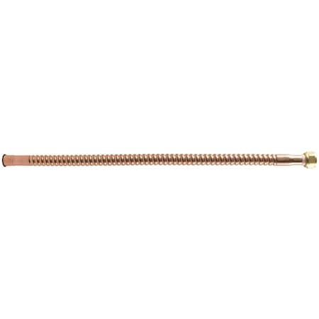 Home-Flex 3/4 in. Sweat x 3/4 in. FIP x 12 in. Copper Water Heater Connector HFWCC-07S-12