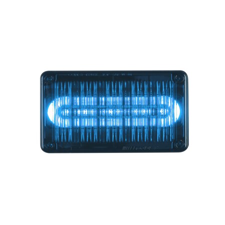 Code 3 LED Prizmii, Colored Lens, Blue, 4"X6", Sub-Category: Perimeter Light 4612B-75