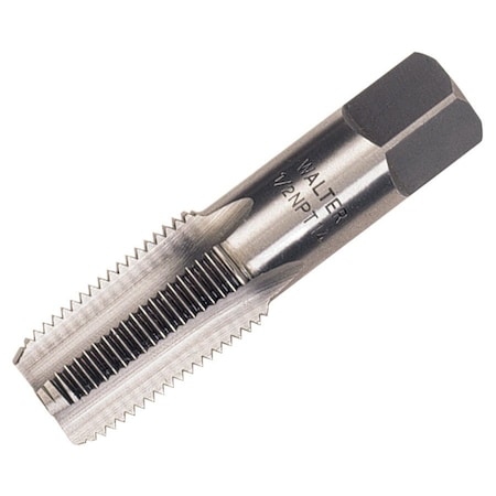 Walter Surface Technologies Walter Carbon Steel Taper Pipe Tap, 1/4" - 18 02C040