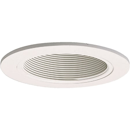 Halo 4'' White Trim w/White Baffle Recessed Fixture Trim 993W