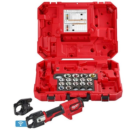 Milwaukee Tool Crimper, 13.25" L, 3.13" W, 4.63" H 2679-750AL