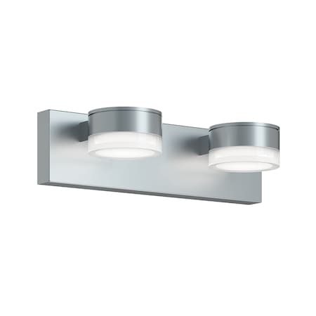 Afx Emma 16in LED Vanity Light, Satin Nickel EMAV1604LAJUDSN