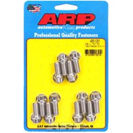 Arp 400-1201 0.37 x 0.75 Stainless Steel 12PT Header Bolt Kit ARP400-1201
