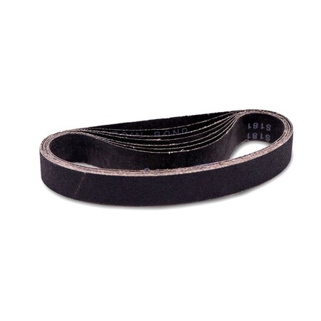 Combat Abrasives 1-18in x 21in Glass Fabrication Sanding Belt, 80PK XCB1-1/8X21S181