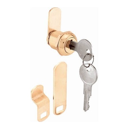 Defender Security Lock Cam Draw/Cabn 1-1/8In Brs U 9946