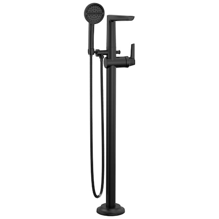 Delta Free Standing Tub Filler, Matt Black T4771-BLFL