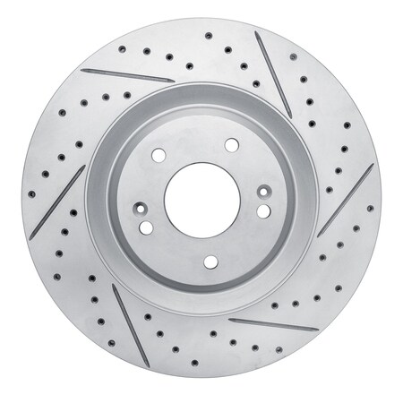 Dynamic Friction Co DFC Geoperformance Rotor - Drilled and Slotted 830-03061R