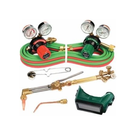 Best Welds G350 Series Cutting and Welding Outfit, 3/8 in to 6 in, Cutting Cap, Deluxe 900-0384-2704
