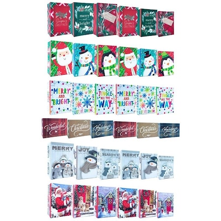 Santas Forest Set-Up Box, Cardboard, Assorted Print 69907