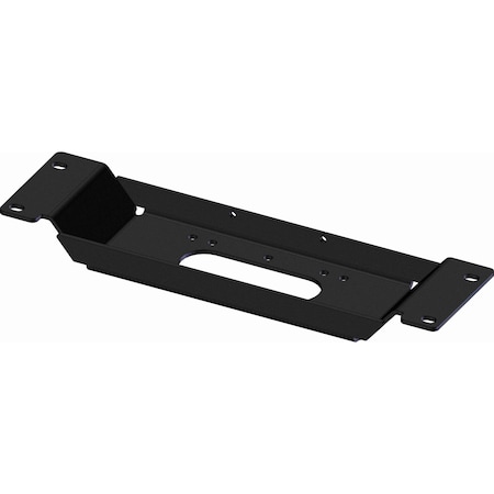 Kfi 101980 Polaris MidSize Ranger Winch Mount - 316 in Grade 50 Steel, BeadBlasted & Powder 101980