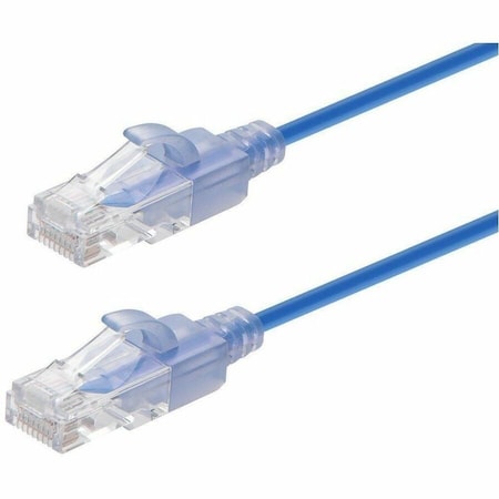 Monoprice Voice and Data Patch Cord, Blue, 5 ft L 44503