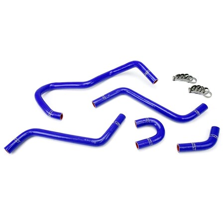 Hps Performance High Temp Reinforced Silicone Radiator Coolant Hose Kit, Blue, 57-1345-BLUE