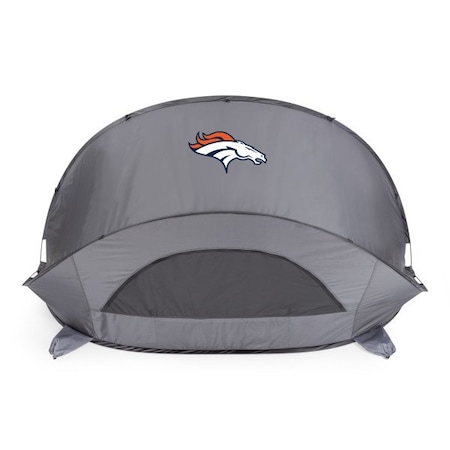 Picnic Time Family Of Brands Denver Broncos - Manta Portable Beach Tent, (Gray) 113-00-105-104-2