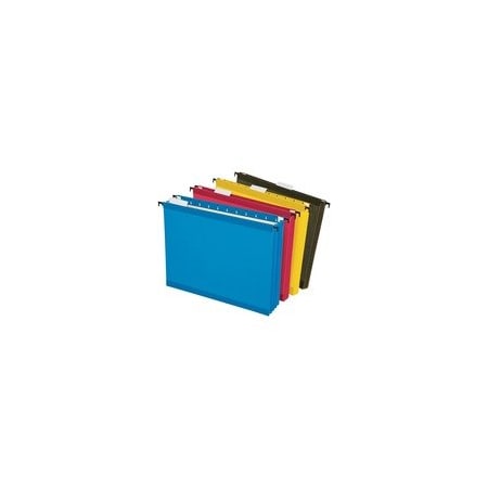Pendaflex SureHook Letter Recycled Hanging Folder - 3 1/2in Folder Capacity - 8 1/2in x 11in - 3 1/2in, 4PK 9213