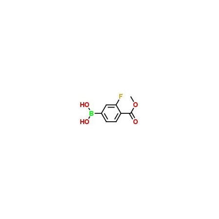 Ak Scientific 3-Fluoro-4-(methoxycarbonyl)phenylboronic acid (1g), CAS 505083-04-5 C492-1g