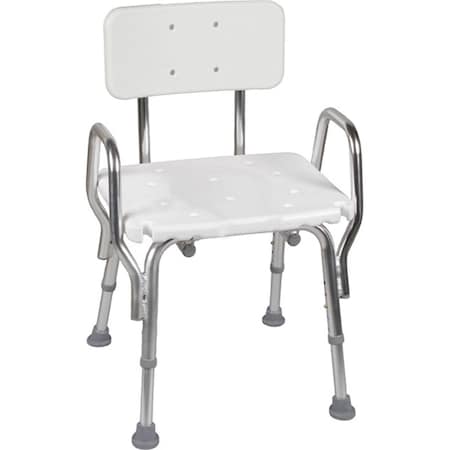 Mabis Shower Chair with Backrest 522-1733-1900