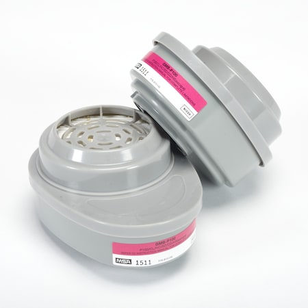 Msa Safety Combination Cartridge/Filter, Advantage, Bayonet, Magenta/White, GMB-P100, 2/Pkg 815363