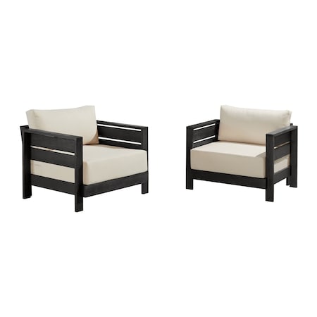 Alaterre Furniture Alaterre Barton Set of 2 Outdoor Patio Chairs with Cushions Black Furniture Set Design 80-BARTON-CH2-B