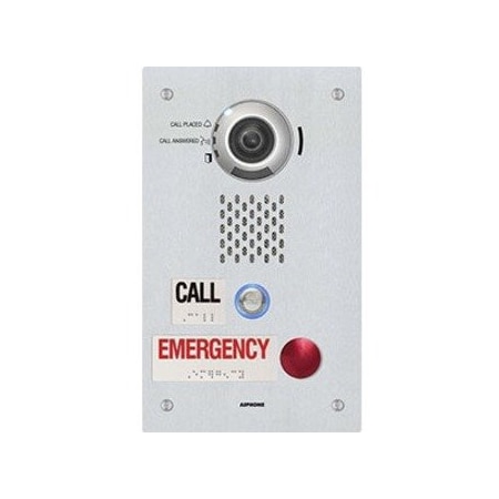 Aiphone Video Door Station, 11-11/16" H IX-DVF-2RA