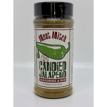 Meat Mitch Candied Jalapeno Bar-B-Q Rub/Seasoning 12.5 oz 54623
