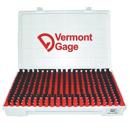 Vermont Gage Pin Gauge Set, Black Oxide, Metric 902200500