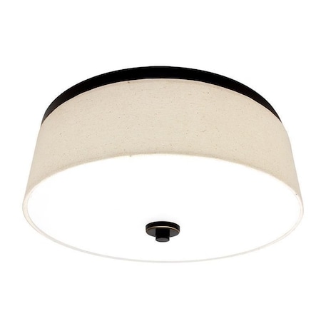 Westgate INTEGRATED LED FABRIC DRUM 18in 30W 1800LM C90 5CCT 27/30/35/40/50K, BRONZE, 35W LCFF-18-MCT5-BR