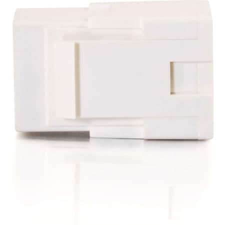 C2G HDMI KEYSTONE JACK - WHITE TAA 3345