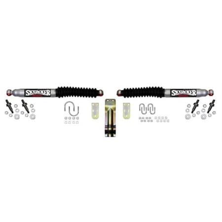 Superjock Dual Steering Stabilizer with Black Boots SU1232515