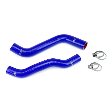 Hps Performance High Temp Reinforced Silicone Radiator Coolant Hose Kit, Blue, 57-1835-BLUE