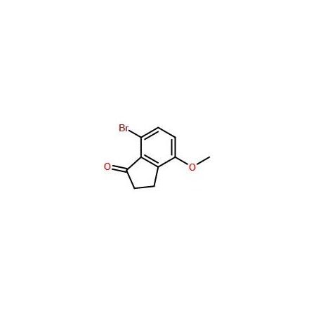 Ak Scientific 7-Bromo-4-methoxy-2, 3-dihydro-1H-inden-1-one (100mg), CAS 959058-59-4 6573AC-100mg