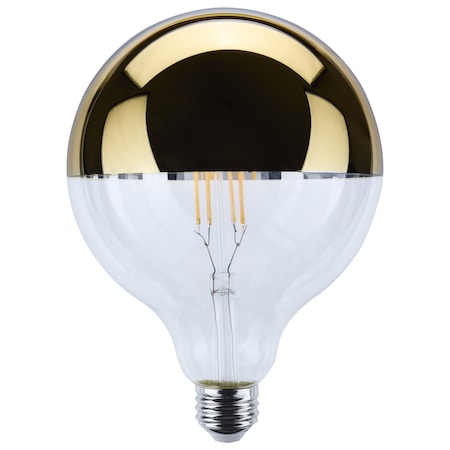 Satco 8 Watt G40 LED Medium Base 2700K CCT Gold Crown 100 Watt Replacement S12546