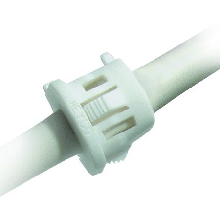 Heyco RDD Lockit Strain Relief Bushing, Round Cable, RDD 101 White, 1000PK 1853