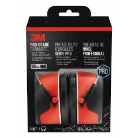 3M ro-Grade 30 dB Steel Earmuffs Mulit-Colored 1 pair 905654DCPS