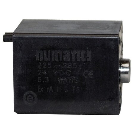 Numatics Solenoid Coil, 24V DC, Mark 8 Series 225-285