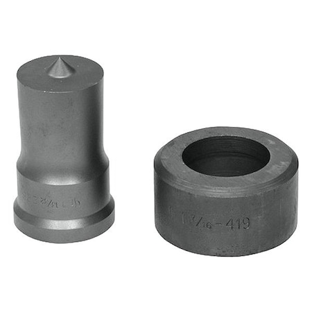 Edwards Oversize Round Punch & Die Set ED9-PDOS1-13/32