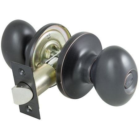 Prosource Privacy Lockset, Tubular Design, Brass TYLX710V-PS