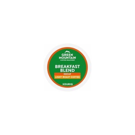 Green Mountain Coffee Roasters KCUP, BREAKFSTBLNDDECAF, 24BX, 24PK 5000378812
