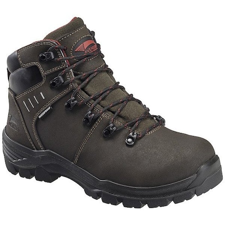 Avenger Safety Footwear Men's 6 in Carbon Fiber Toe 6-Inch Work Boot, Foundation Brown, 8 1/2, M, A7402 7402