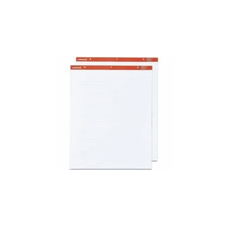 Universal Easel Pad, Faint Rule, 27x34 In, White, 2PK UNV35601