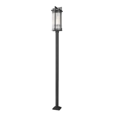 Z-Lite Fortis Sand Black 3 Light Outdoor Post Mounted Fixture 5031PHXLS-536P-BK