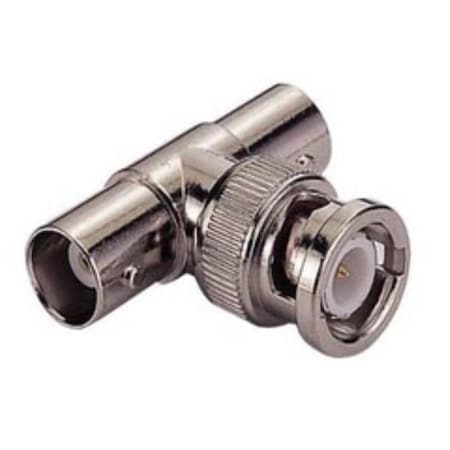 Cable Wholesale CableWholesale BNC Male to Dual BNC Female BNC T-Connector 31X1-05610