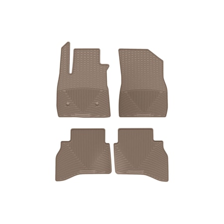 Weathertech Tan, Front and Rear All Weather Floor Mats W556TN-W558TN