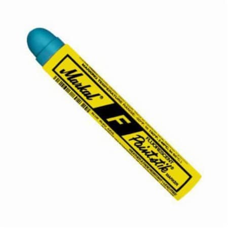 Markal Paint Crayon, 11/16 in Large Tip, Fluorescent Blue 82835