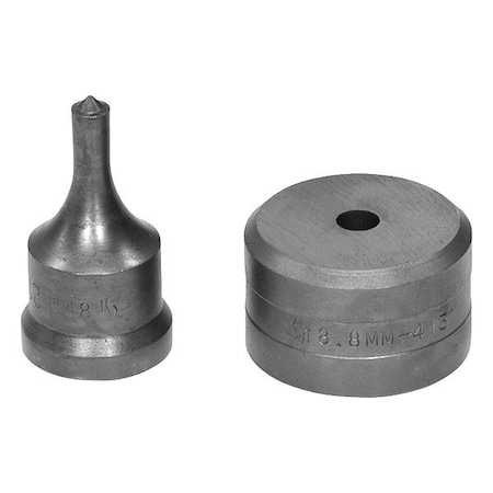 Edwards Metric Punch & Die Set ED9-PDM8