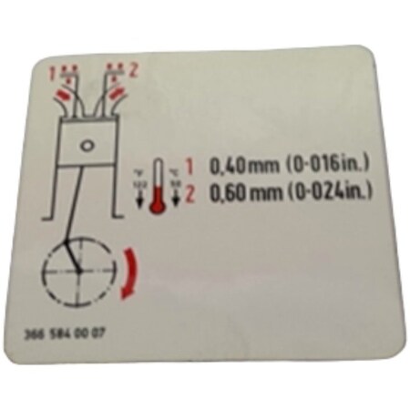 John Deere LABEL, JOHN DEERE OEM AT258118 AT258118