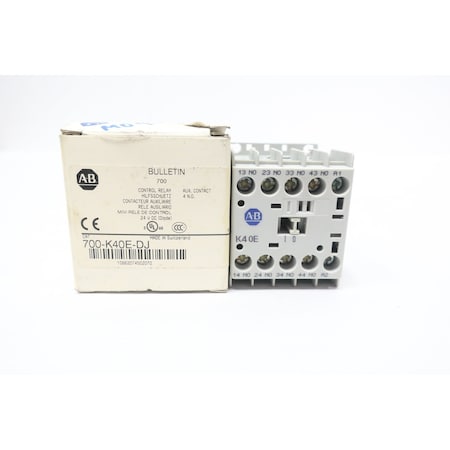 Allen Bradley CONTROL RELAY 24V-DC 700-K40E-DJ